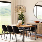 Abat-jour suspendu en corde tressée naturelle, accessoire de décoration artisanale pour plafonnier intérieur - Décoration intérieure.