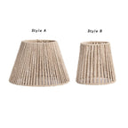 Abat-jour suspendu tissé à la main, accessoire lumineux pour lustres de cuisine, couloir ou salle à manger – style rustique et ambiance chaleureuse - Décoration intérieure
