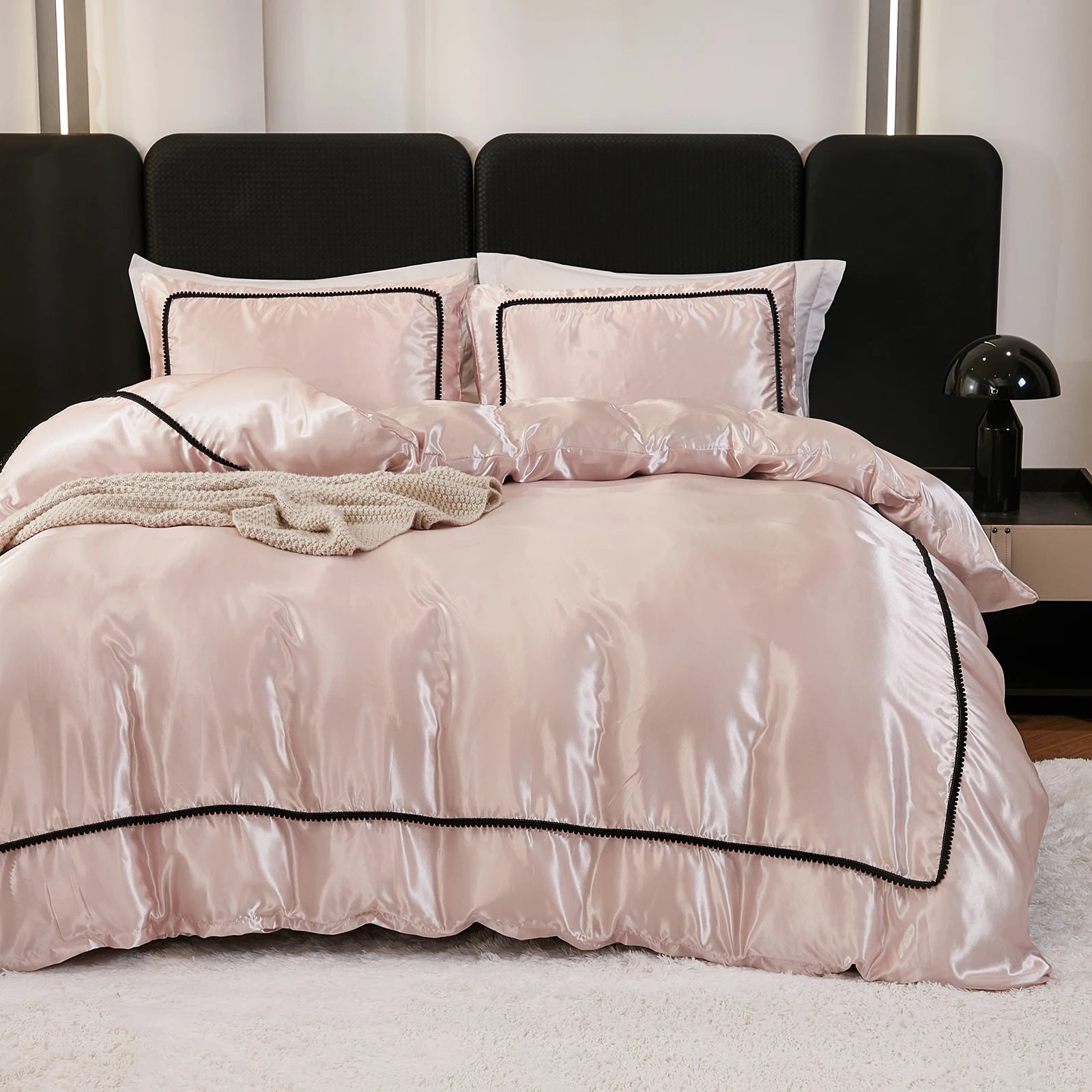 Parure de lit en Satin