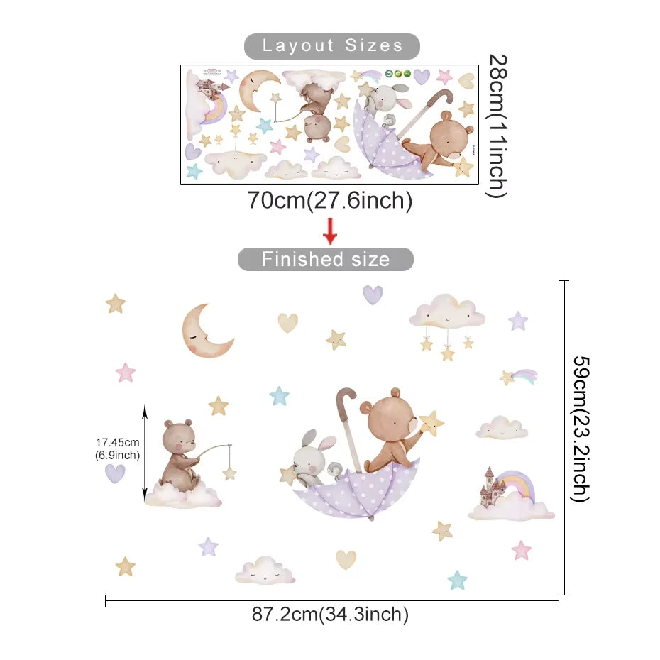 Autocollant Mural Chambre
