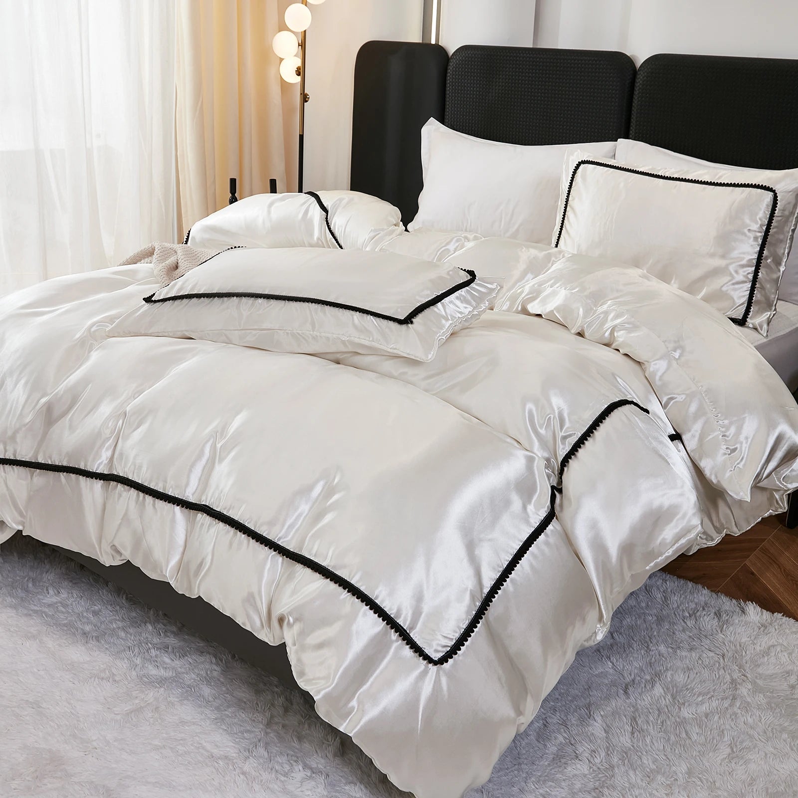 Parure de lit en Satin