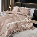 Parure Housse de Couette en Satin