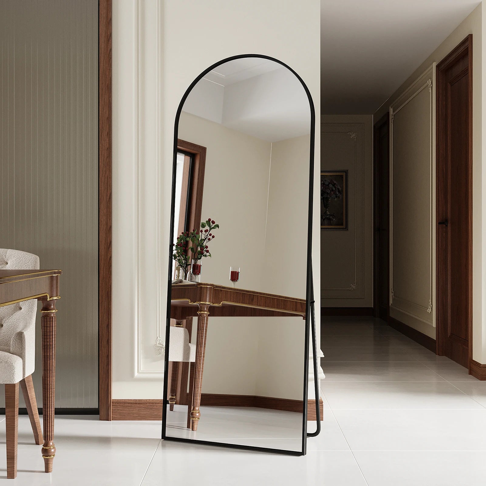 Miroir Décoratif sur Pied