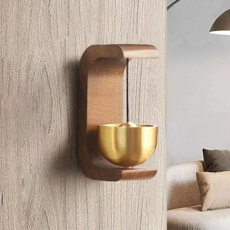 Carillon en bois pour décoration intérieure zen