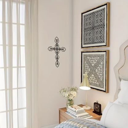 Croix en Métal Décoration Intérieure