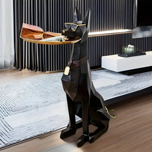 Décoration Intérieur de Luxe Statue Chien