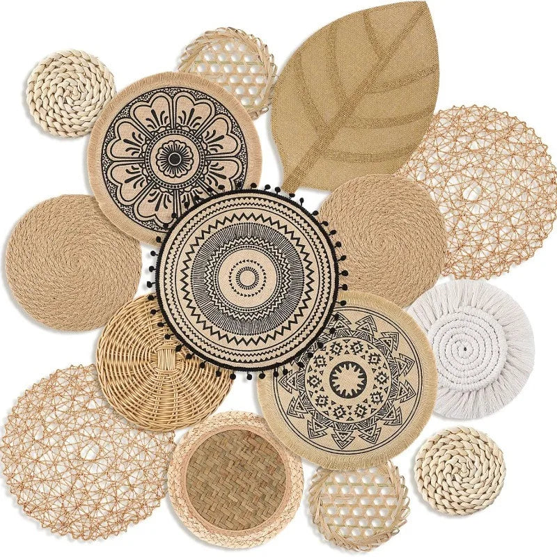 Décoration murale en macramé tissé à la main style Boho nordique. décoration Intérieure