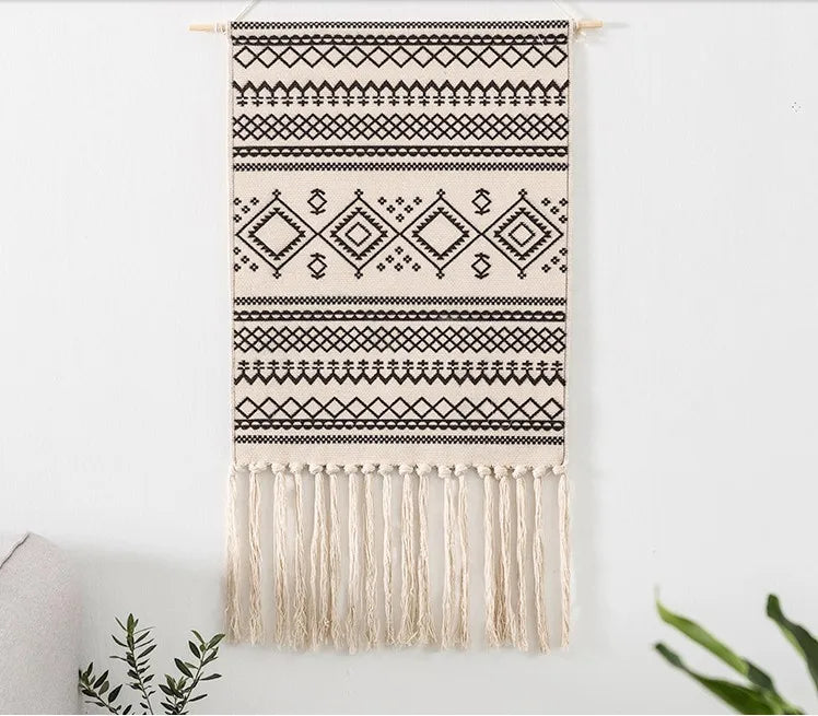 Tenture Murale Bohème en Macramé