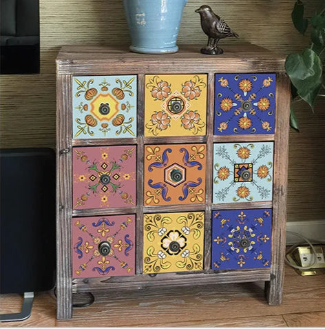 Autocollant Mural Effet carrelage