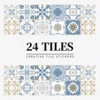 Autocollant Mural Effet carrelage