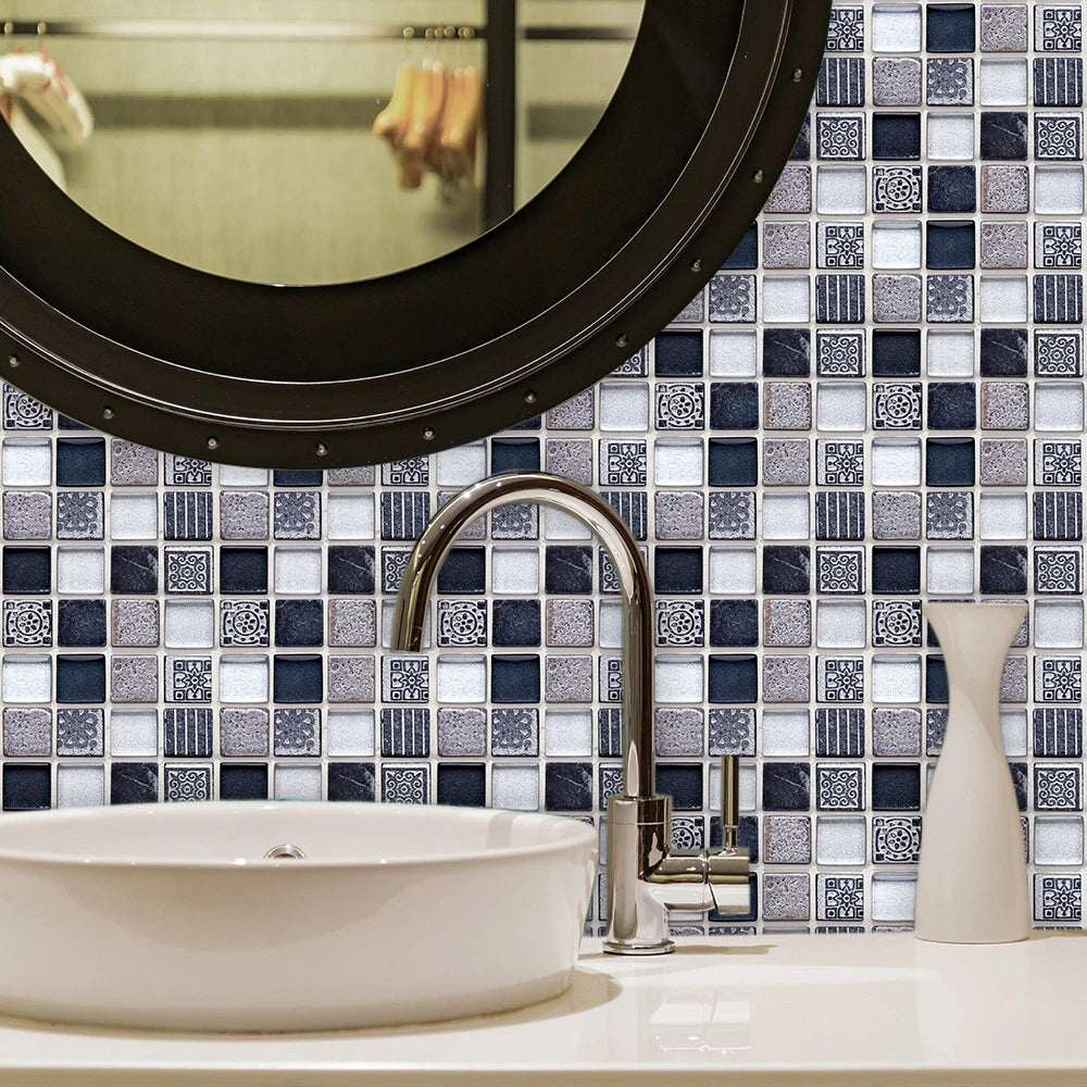 Revêtement Autocollant Mural Décoratif Mosaïque