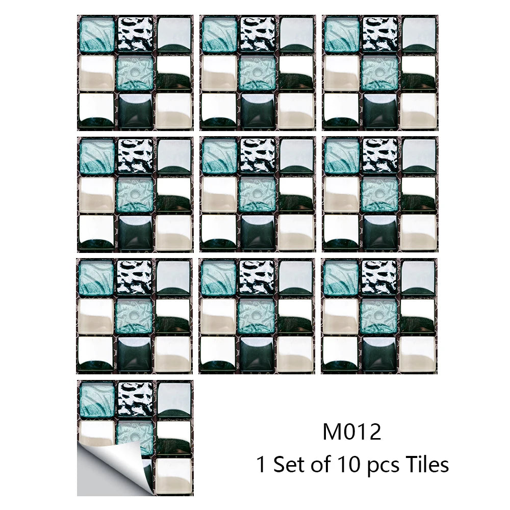 Autocollant Mural Décoratif Mosaïque