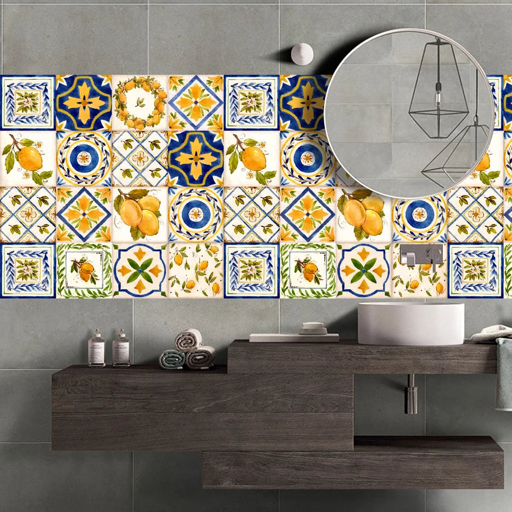 Autocollant Mural Aquarelle