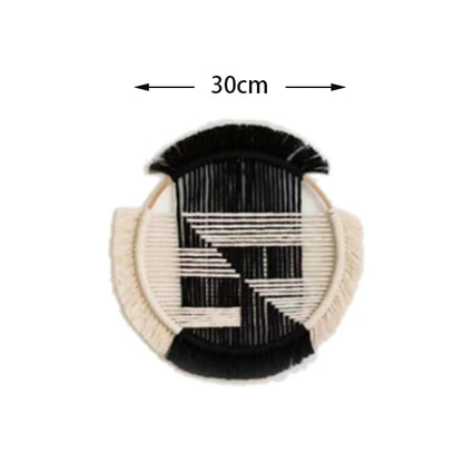 Panier Mural  Rond en Macramé