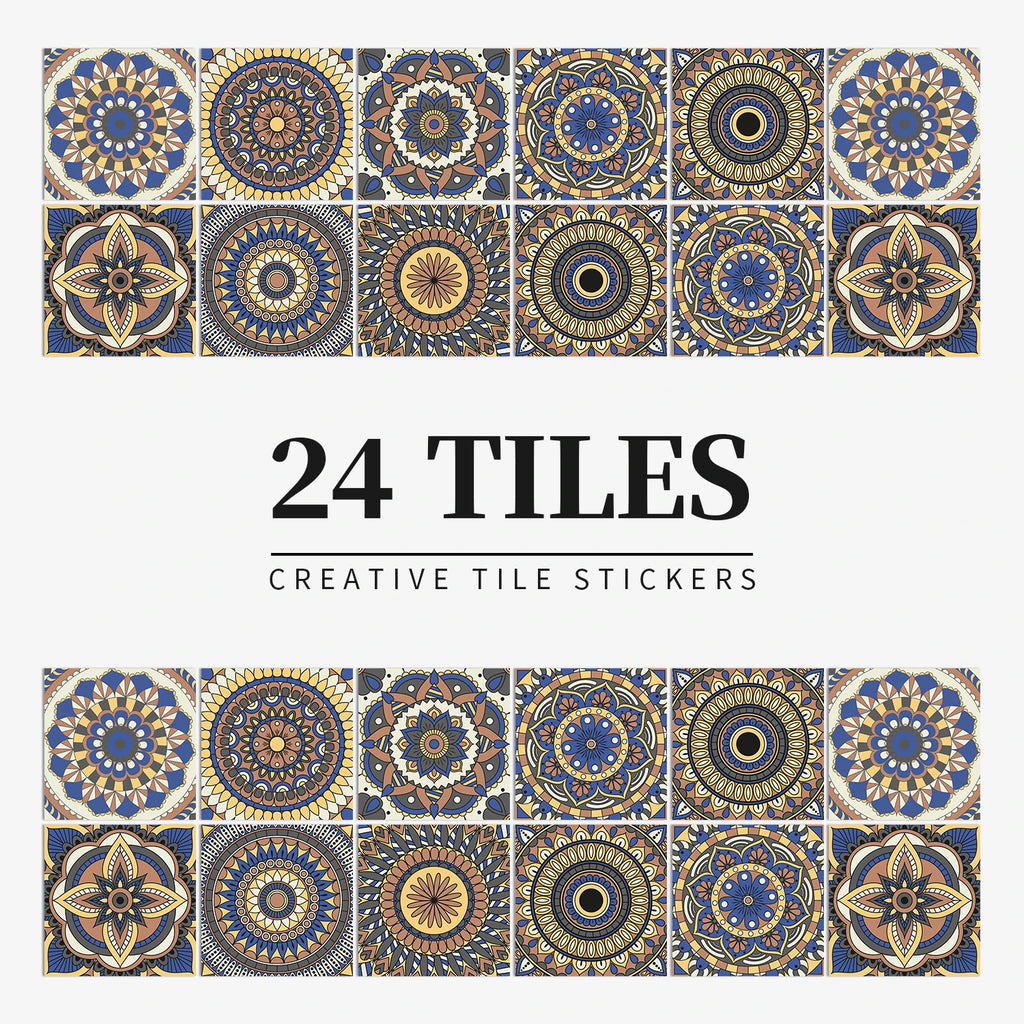 Autocollant Mural Effet carrelage