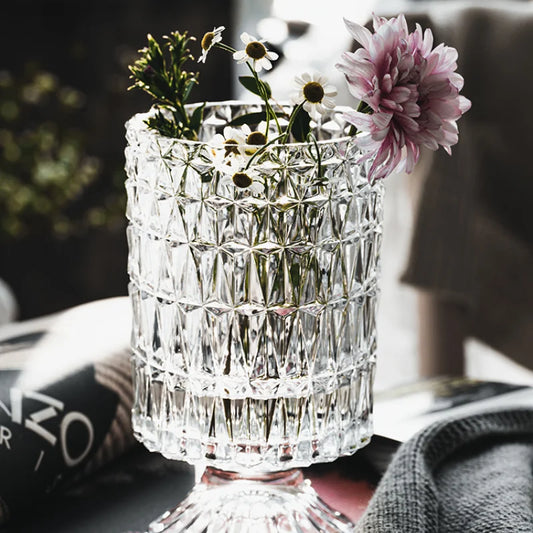 Vase en Verre Cristal