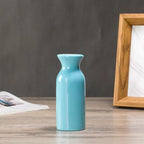 Vase en Céramique Rouge & Bleu