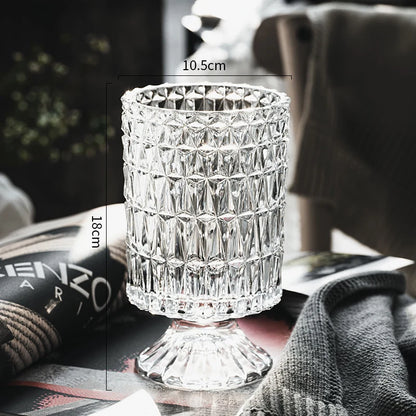 Vase en Verre Cristal