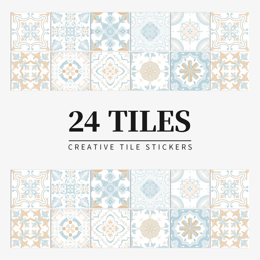 Autocollant Mural Effet carrelage
