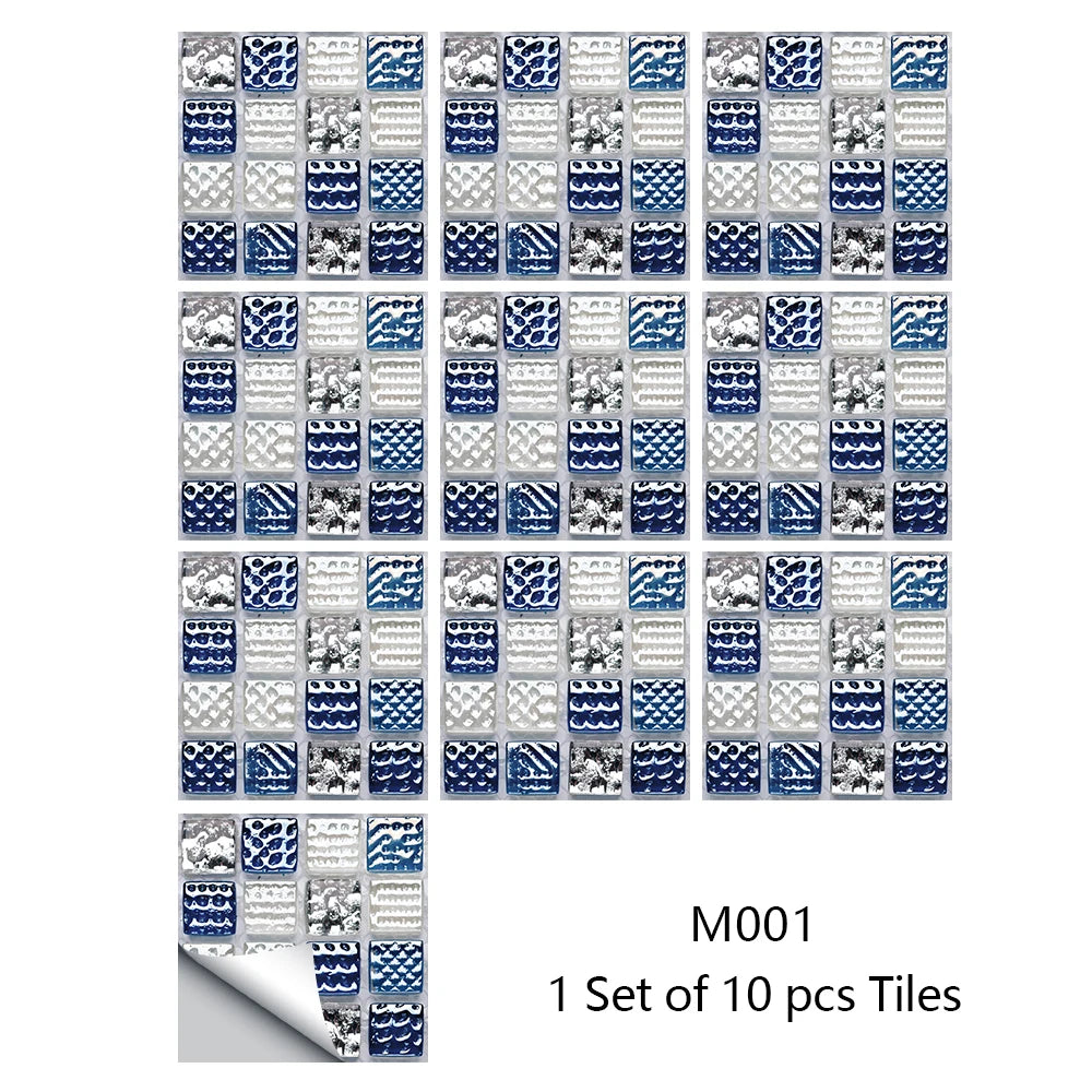 Revêtement Autocollant Mural Décoratif Mosaïque