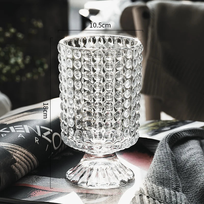 Vase en Verre Cristal