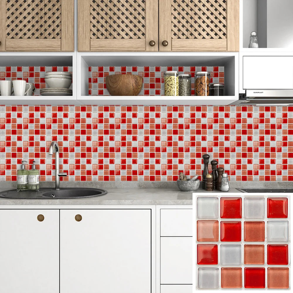 Revêtement Autocollant Mural Décoratif Mosaïque