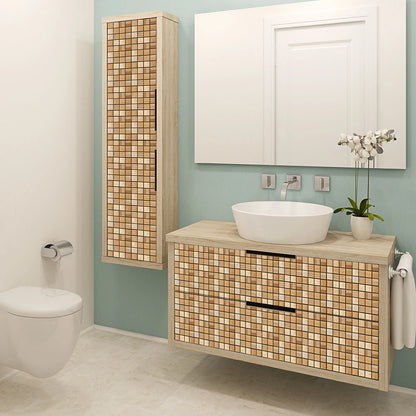 Revêtement Autocollant Mural Décoratif Mosaïque