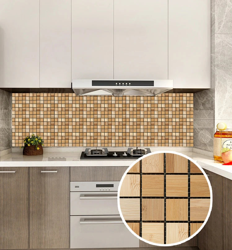 Revêtement Autocollant Mural Décoratif Mosaïque