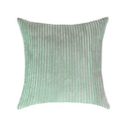 Housse de Coussin en velours côtelé rayé