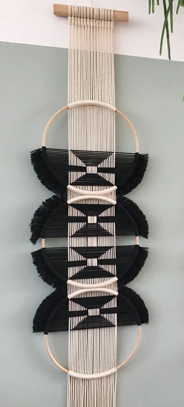 Macramé Tapisserie Murale Mandala