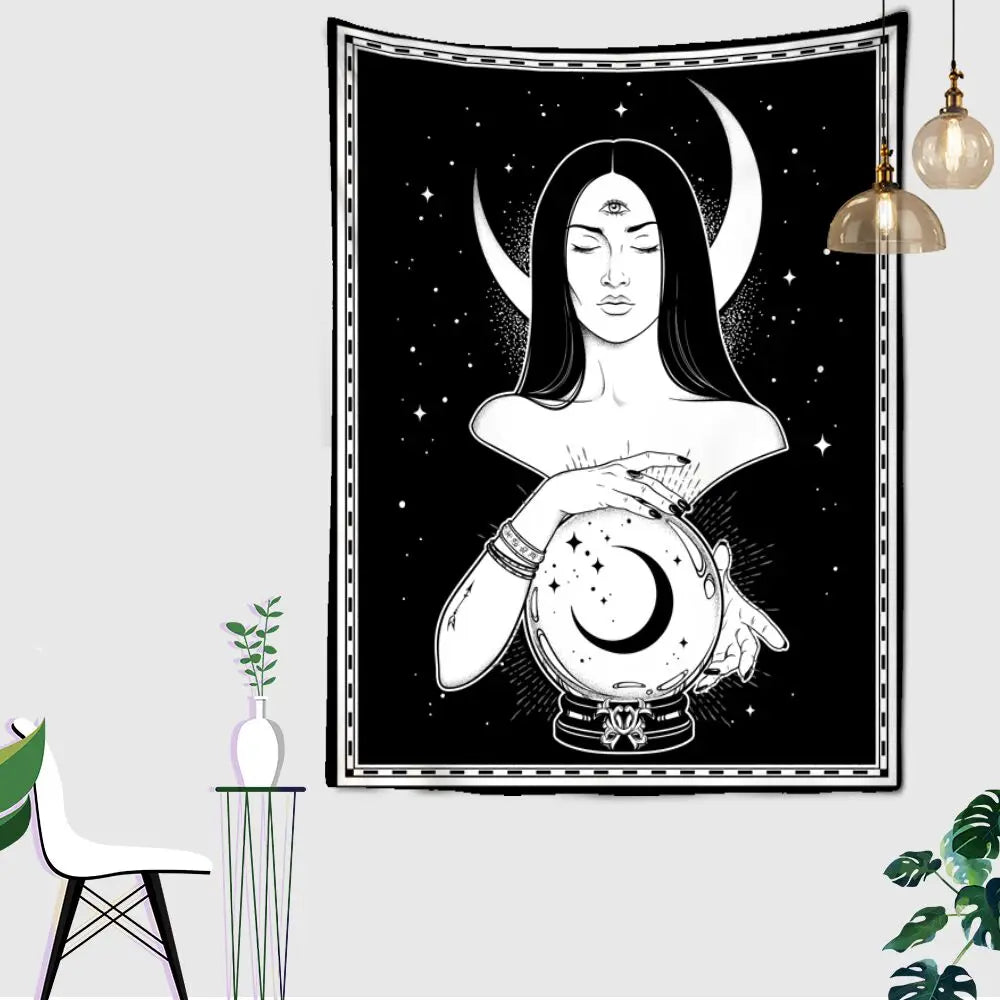 Tenture Murale Lune