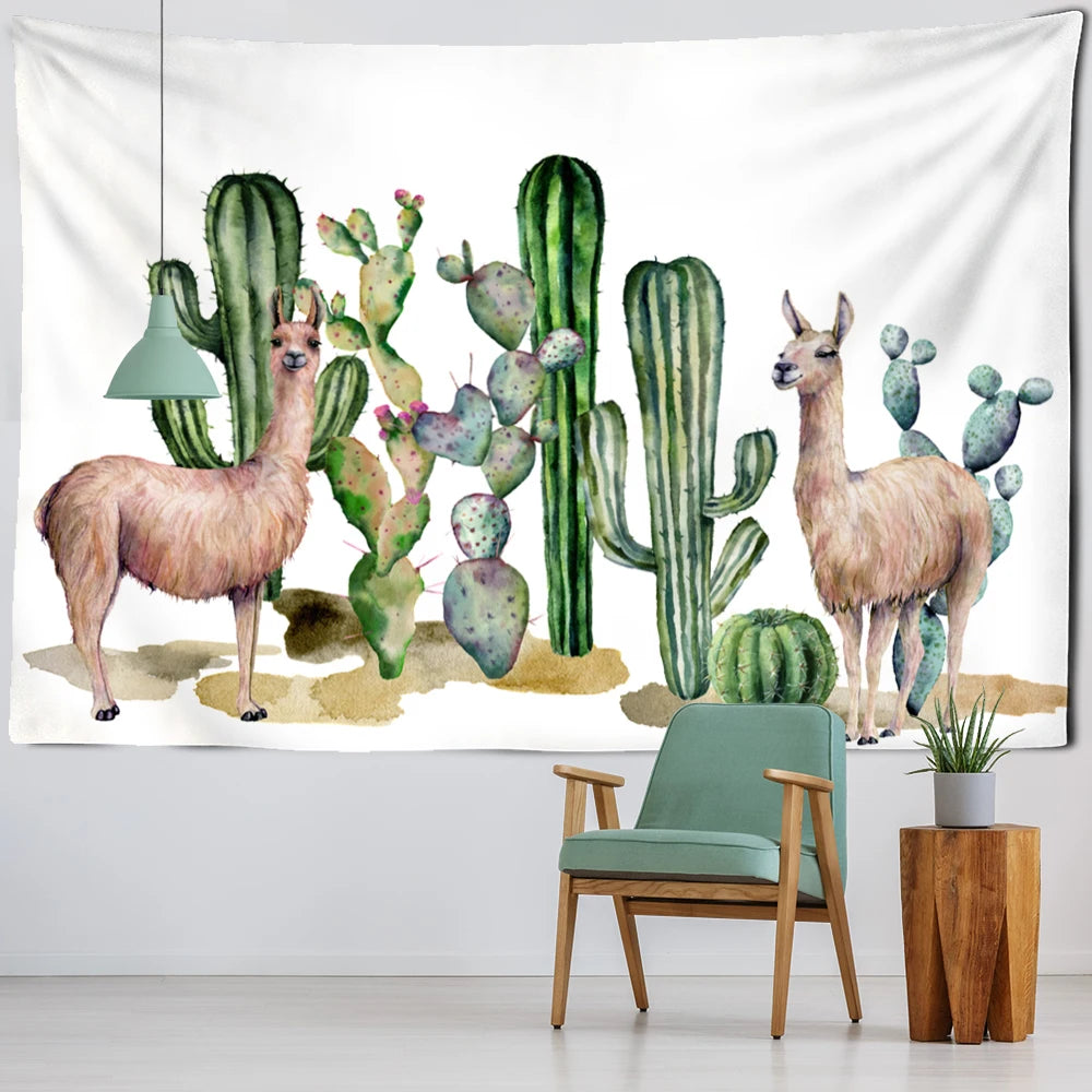 Tenture Murale Cactus