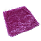 Housse de Coussin en Peluche et Fourrure de velours