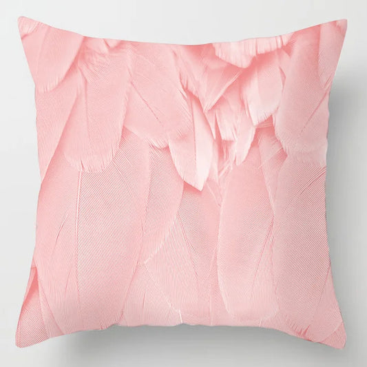 Housse de Coussin Rose