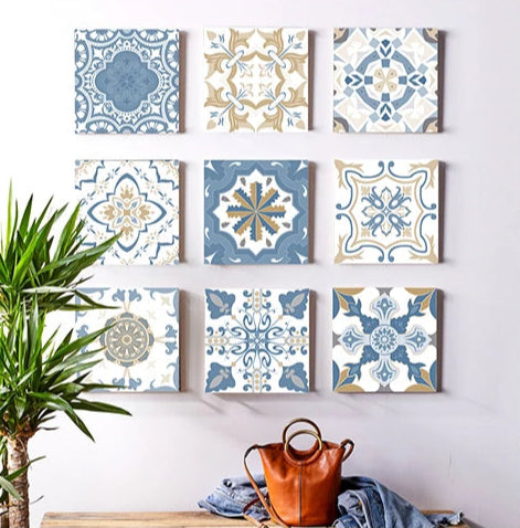 Autocollant Mural Effet carrelage