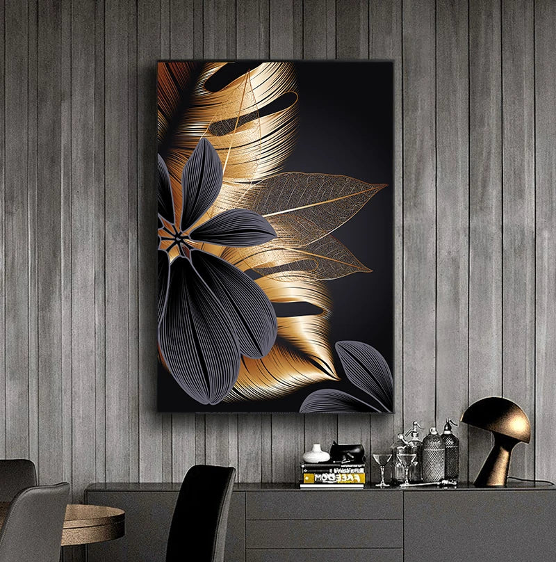 Tableau Moderne Art Fleur