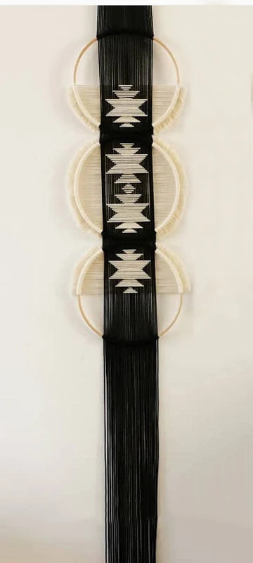 Macramé Tapisserie Murale Mandala