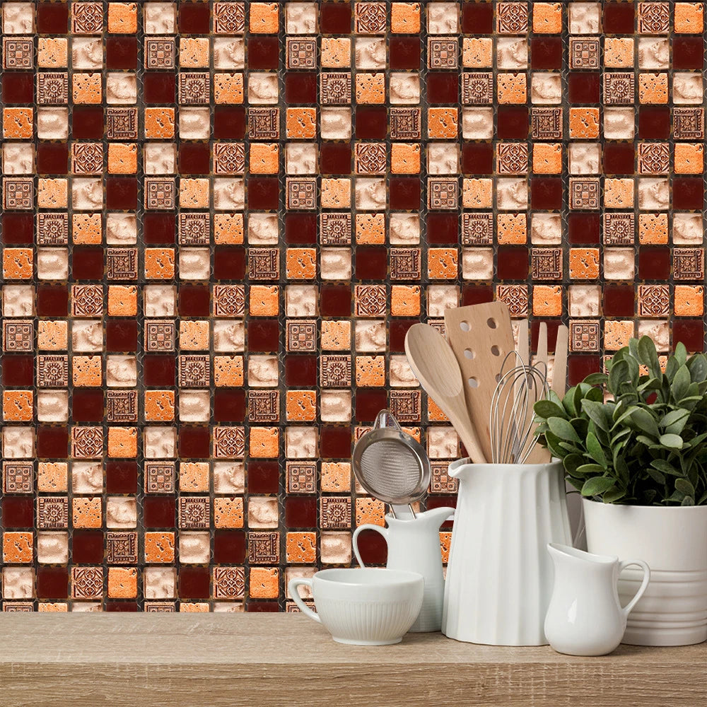 Autocollant Mural Décoratif Mosaïque