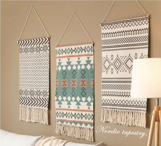 Tenture Murale Bohème en Macramé