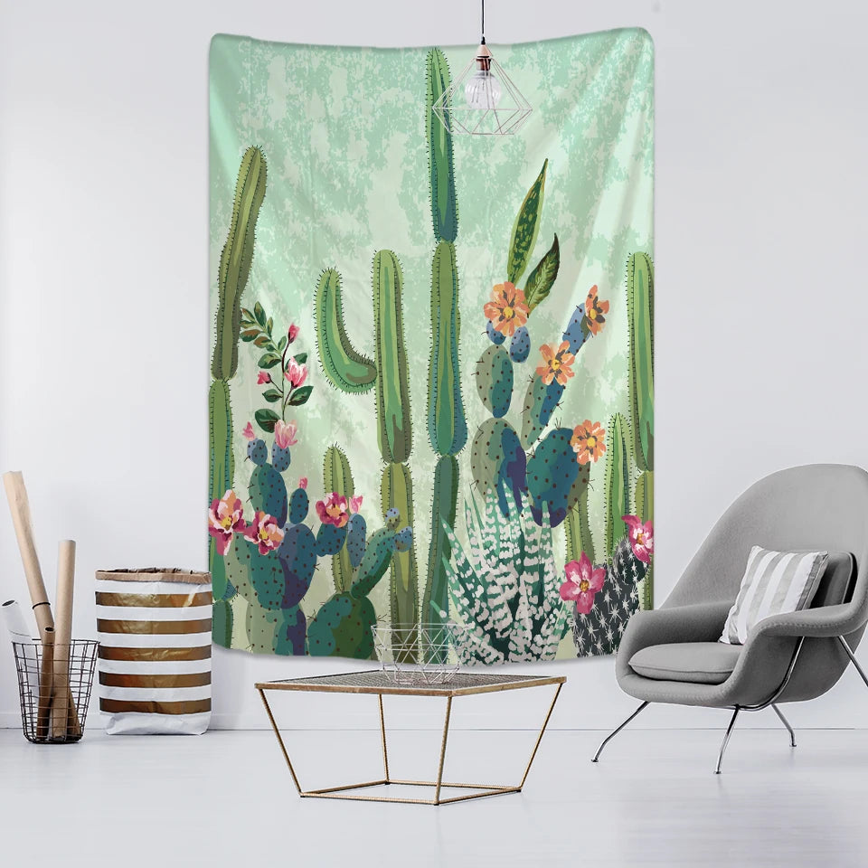 Tenture Murale Cactus