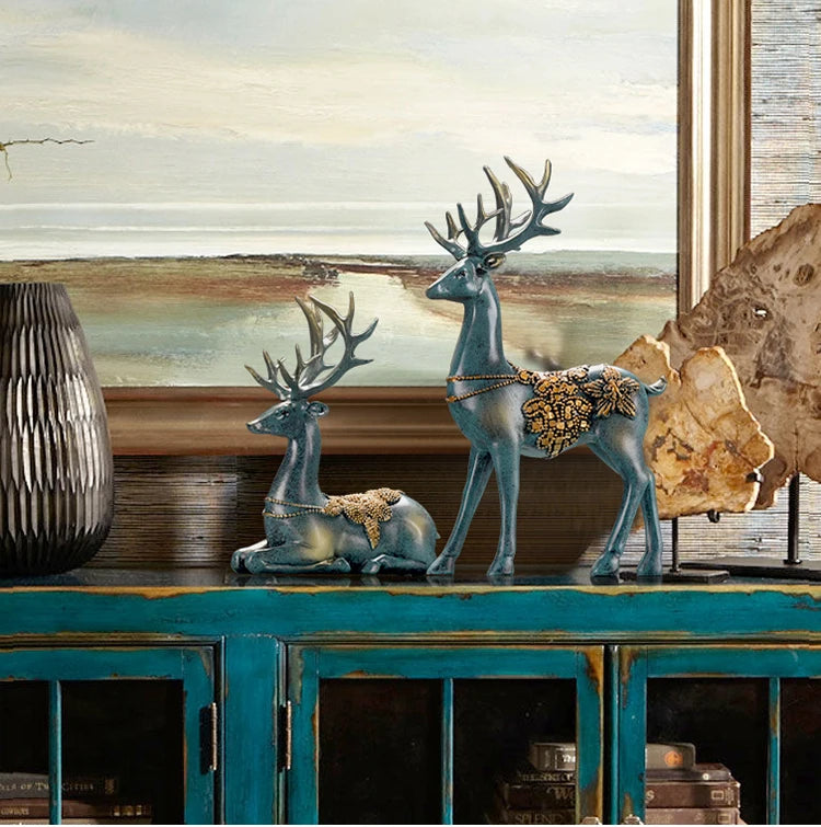 Figurine de Cerfs  Décoration Intérieure