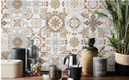 Autocollant Mural Effet carrelage