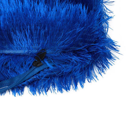 Housse de Coussin en Peluche