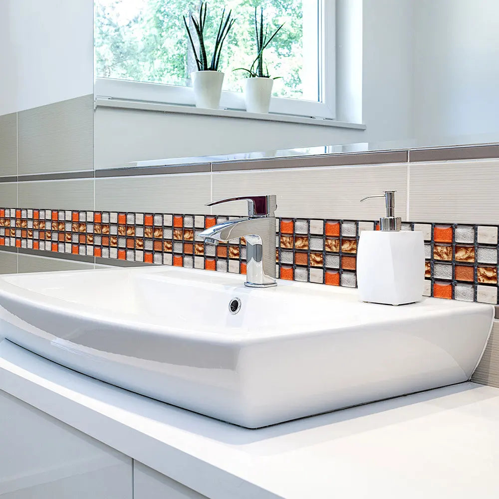 Revêtement Autocollant Mural Décoratif Mosaïque