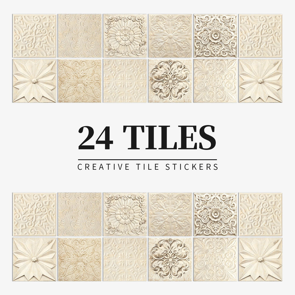 Autocollant Mural Effet carrelage