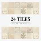 Autocollant Mural Effet carrelage