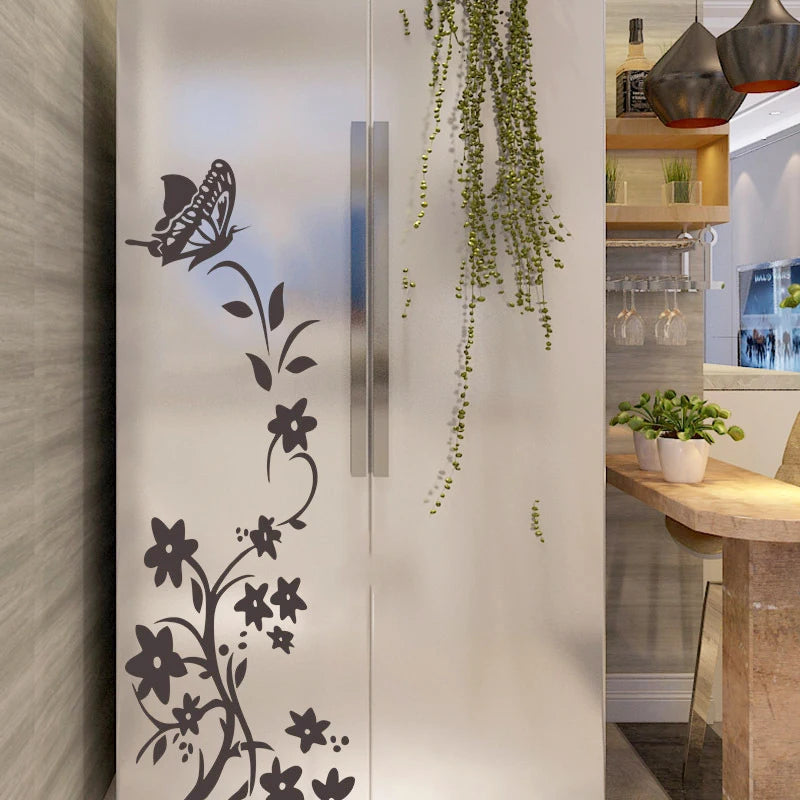 Autocollant Mural Fleur 3D