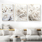 Tableau Moderne Art Rose Fleur