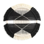 Panier Mural en Macramé Rond