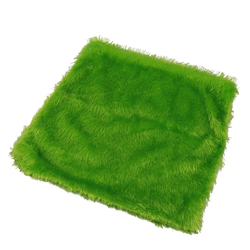 Housse de Coussin en Peluche et Fourrure de velours
